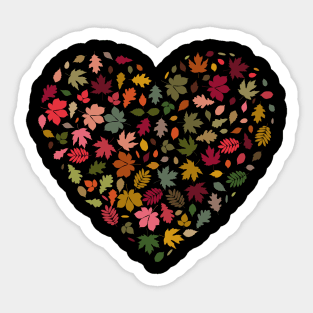 Love for Autumn Sticker